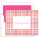 Plaid Folded Note Cards Image 3 of 3